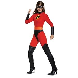Disney Mrs. Incredible Classic Halloween Adult Costume, Brand New Size M